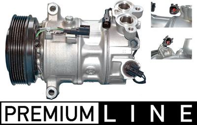 Компрессор, кондиционер MAHLE ACP 511 000P