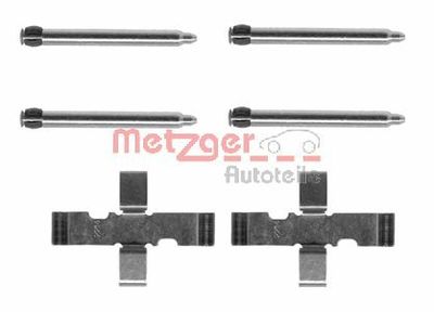 Комплектующие, колодки дискового тормоза METZGER 109-1101