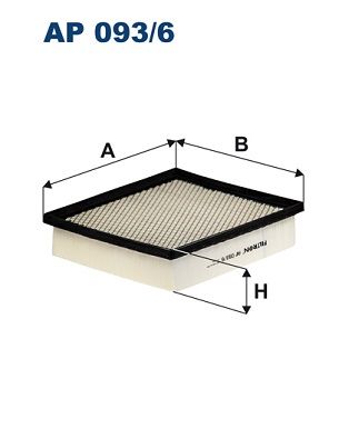 Gaisa filtrs FILTRON AP 093/6