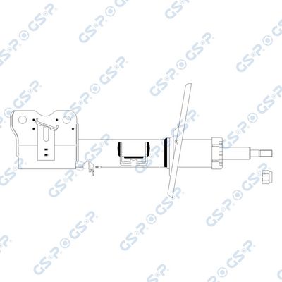 Амортизатор GSP 32370192