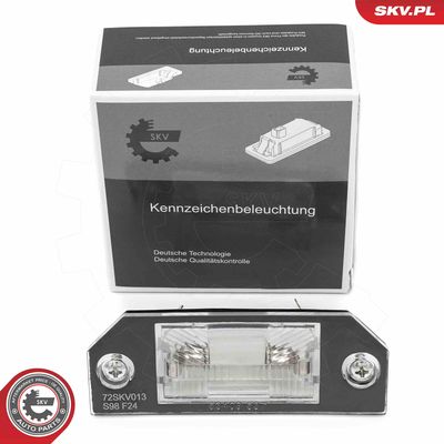 Numurzīmes apgaismojuma lukturis ESEN SKV 72SKV013