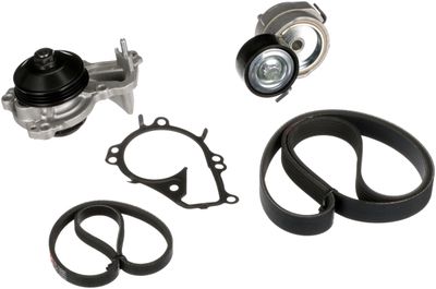Ūdenssūknis + ķīļrievu siksnas komplekts GATES KP136PK1070