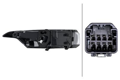 Aizmugurējais lukturis HELLA 2SD 015 019-121