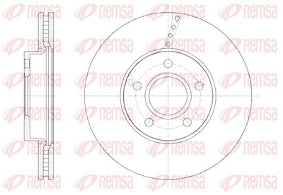 Тормозной диск REMSA 61588.10