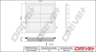 Воздушный фильтр Dr!ve+ DP1110.10.0436