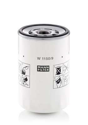 Eļļas filtrs MANN-FILTER W 1150/9