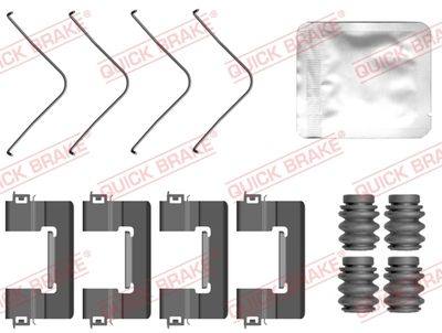 Piederumu komplekts, Disku bremžu uzlikas QUICK BRAKE 109-0163