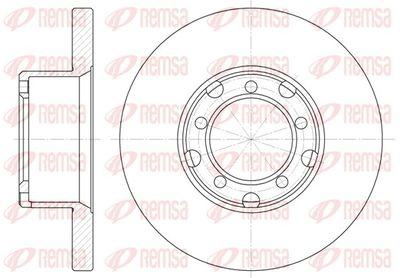 Тормозной диск REMSA 6296.00