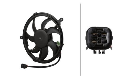 Ventilators, Motora dzesēšanas sistēma HELLA 8EW 366 420-501