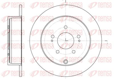 Bremžu diski REMSA 6997.00