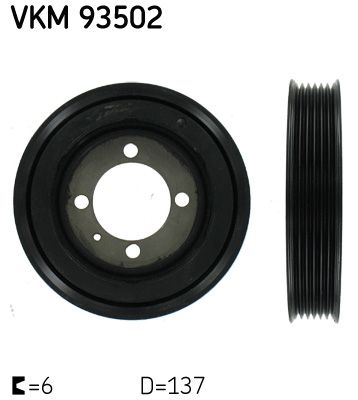 Ременный шкив, коленчатый вал SKF VKM 93502