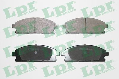 Комплект тормозных колодок, дисковый тормоз LPR 05P935