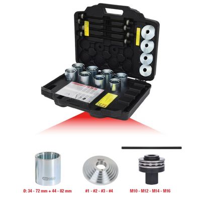 Atdalītāju/noņēmēju komplekts, Lodveida šarnīrs KS TOOLS 700.1700