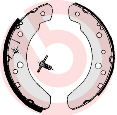 Комплект тормозных колодок BREMBO S 24 537