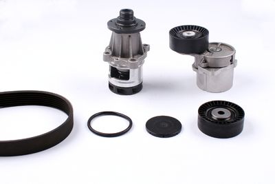 Ūdenssūknis + ķīļrievu siksnas komplekts HEPU PK04700