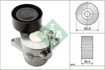Siksnas spriegotājs, Ķīļsiksna Schaeffler INA 534 0611 10