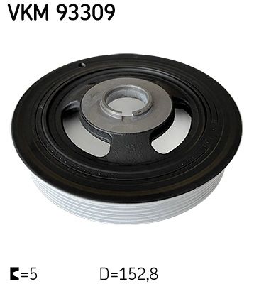Ременный шкив, коленчатый вал SKF VKM 93309