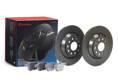 Bremžu komplekts, Disku bremzes BREMBO KT 08 056