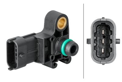 Датчик, давление наддува HELLA 6PP 358 152-041