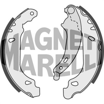 Тормозные колодки MAGNETI MARELLI 360219192191