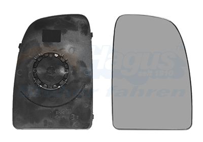 Spoguļstikls, Ārējais atpakaļskata spogulis VAN WEZEL 1651834