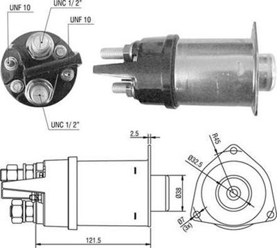 Ievilcējrelejs, Starteris MAGNETI MARELLI 940113050496