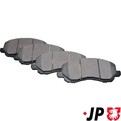 Bremžu uzliku kompl., Disku bremzes JP GROUP 5063600910