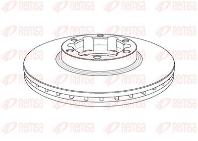 Bremžu diski REMSA NCA1150.20