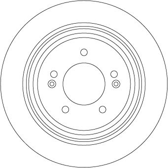 Bremžu diski TRW DF6573