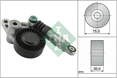 Siksnas spriegotājs, Ķīļsiksna Schaeffler INA 534 0098 10