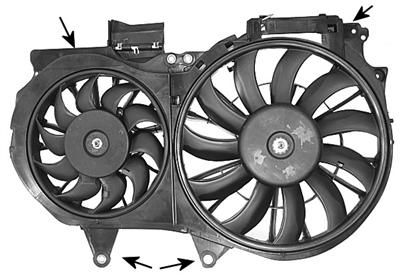 Ventilators, Motora dzesēšanas sistēma VAN WEZEL 0325750