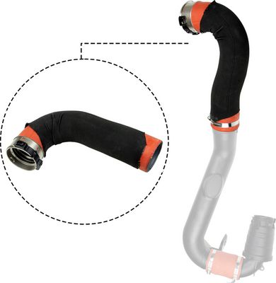 Трубка нагнетаемого воздуха GATES 09-1304