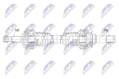 Приводной вал NTY NPW-AR-043
