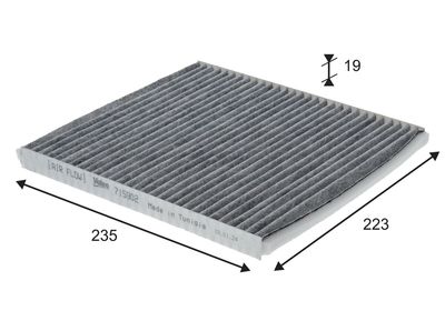 Фильтр, воздух во внутренном пространстве VALEO 715902