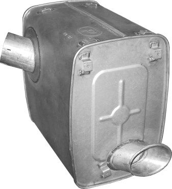 Izplūdes gāzu trokšņa slāpētājs (pēdējais) POLMO 69.197