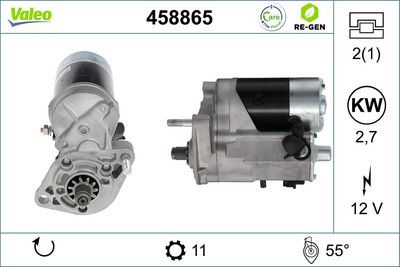 Starteris VALEO 458865