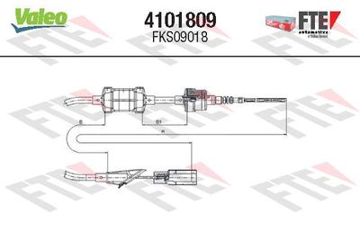 Трос, управление сцеплением FTE 4101809