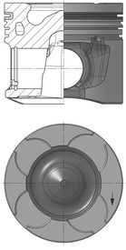 Поршень KOLBENSCHMIDT 40414600