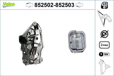 Стеклоподъемник VALEO 852502