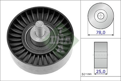 Parazīt-/Vadrullītis, Ķīļrievu siksna Schaeffler INA 532 0705 10