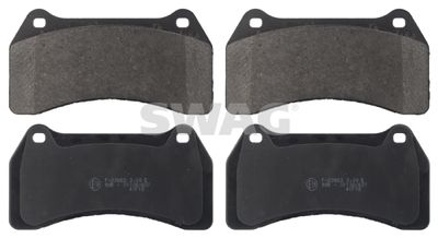 Bremžu uzliku kompl., Disku bremzes SWAG 99 11 6091