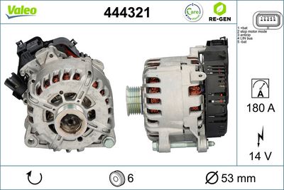 Пусковой генератор VALEO 444321