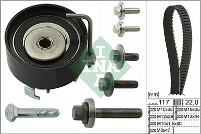 Комплект ремня ГРМ Schaeffler INA 530 0495 10