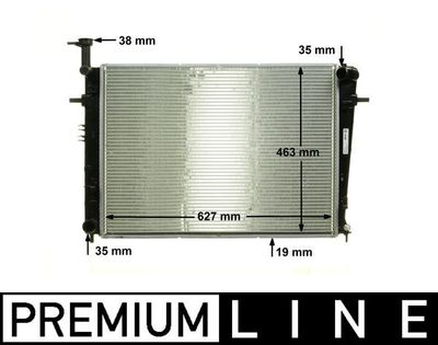 Radiators, Motora dzesēšanas sistēma MAHLE CR 1862 000P