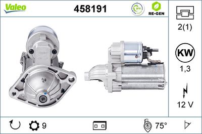 Starteris VALEO 458191