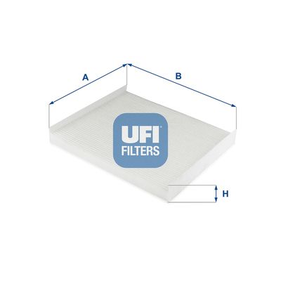 Фильтр, воздух во внутренном пространстве UFI 53.331.00