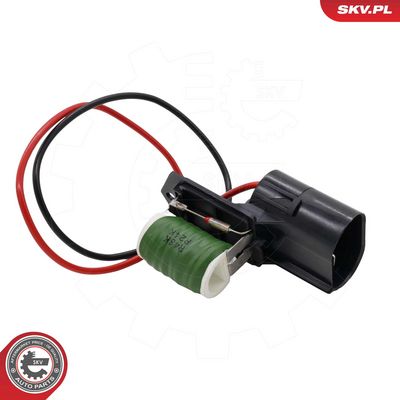 Ieejas pretestība, elektromotors (radiatora ventilators) ESEN SKV 95SKV911
