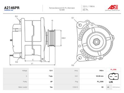 Ģenerators AS-PL A2146PR