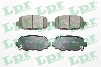 Комплект тормозных колодок, дисковый тормоз LPR 05P1955