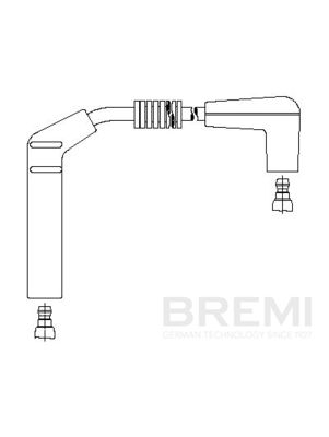 Augstsprieguma vads BREMI 480E44